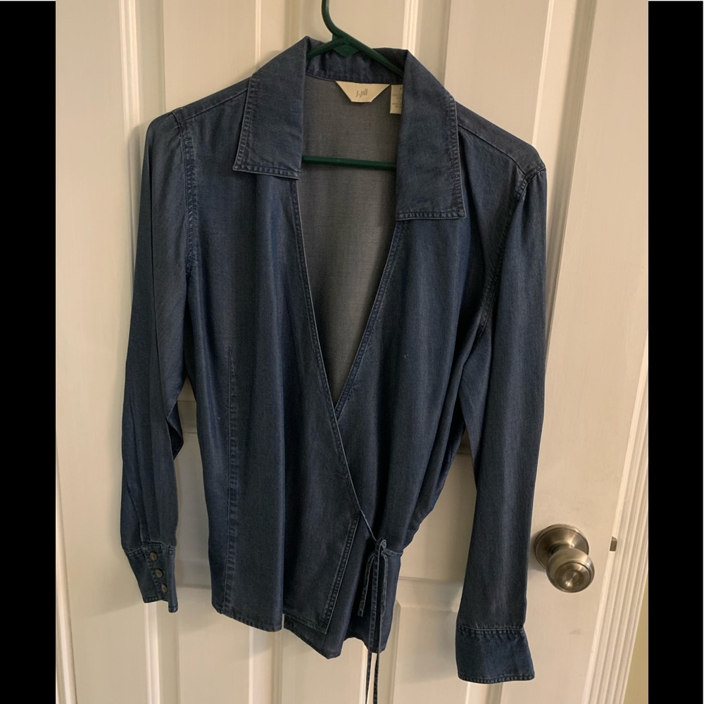 J. Jill side-tie shirt